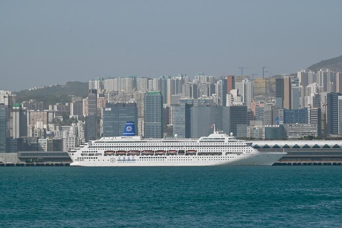 邮轮“鼓浪屿”号以香港为母港向世界启航