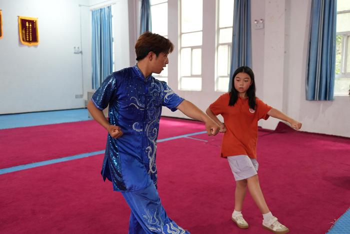 海外华裔青少年河南登封体验少林功夫