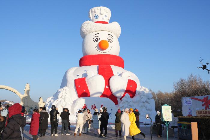 第38届太阳岛雪博会景观建设有序推进