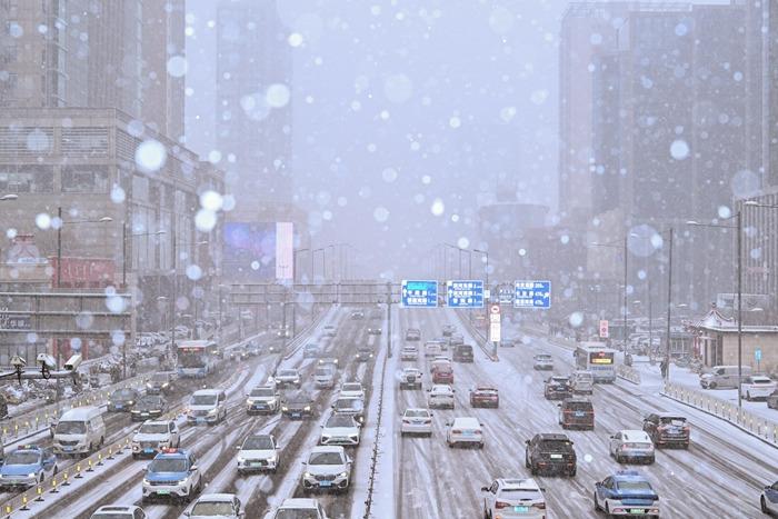 北方多地开启降雪模式